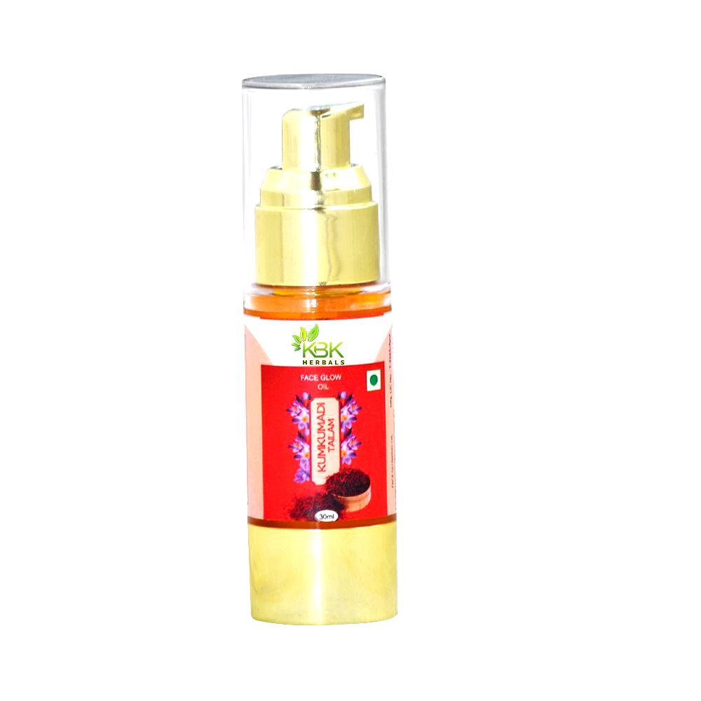 30ml KBK Herbals Kumkumadi Tailam Face Glow Oil