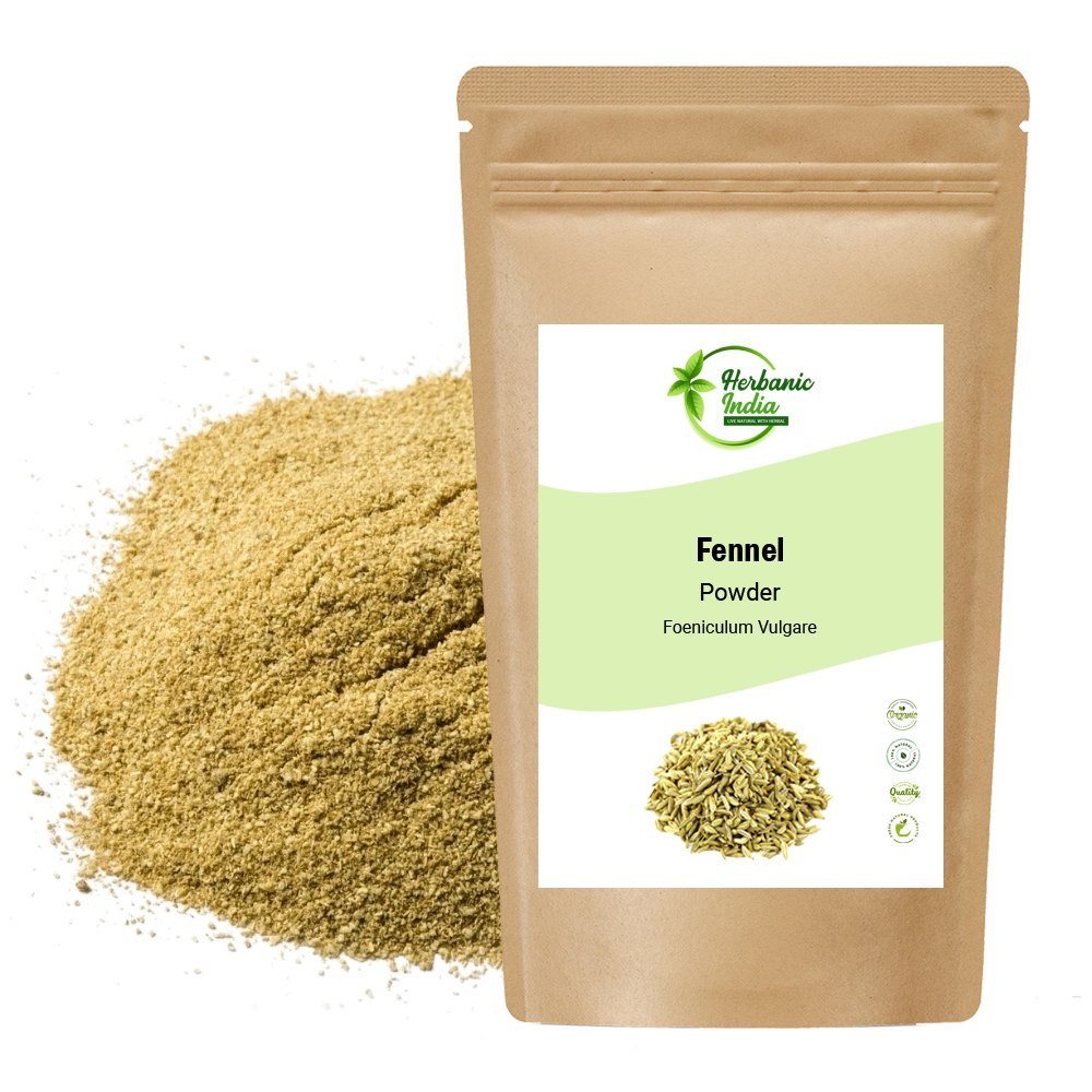 Herbanic India Spicy Fennel Powder, Packaging Type: Packet