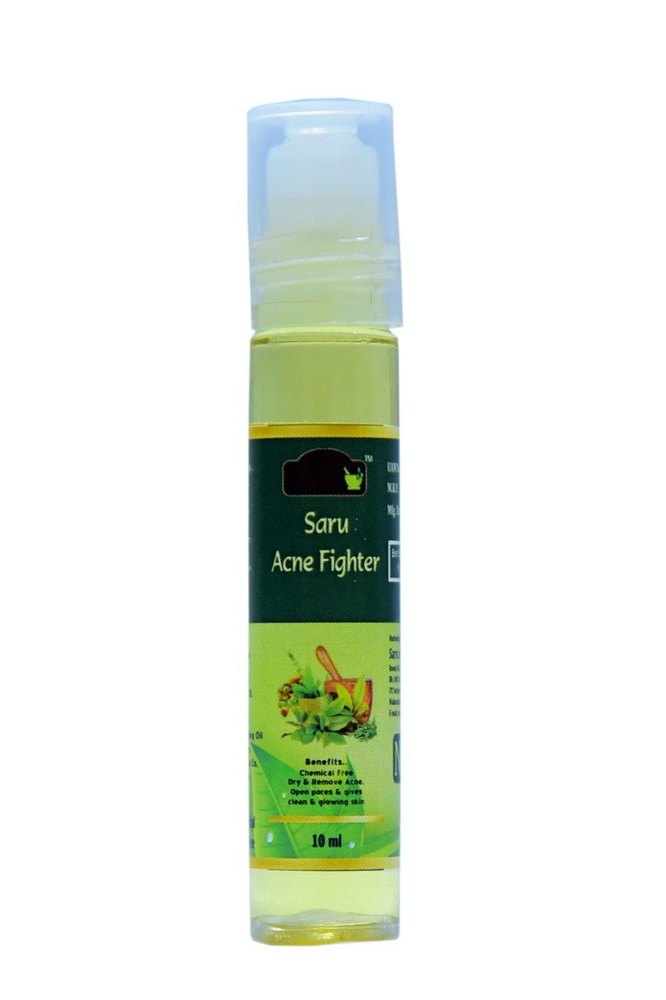 Pleasant Liquid Saru Acne Fighter, 10 Ml Roll On Bottle