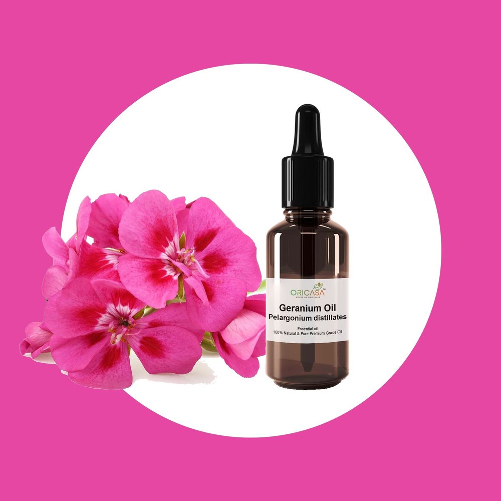 ORGANIC Geranium Essential Oil / Pelargonium distillates