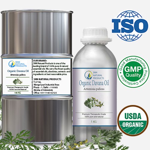 Steam Distillation Organic Davana Oil For Aromatherapy & Pharmaceuticals
