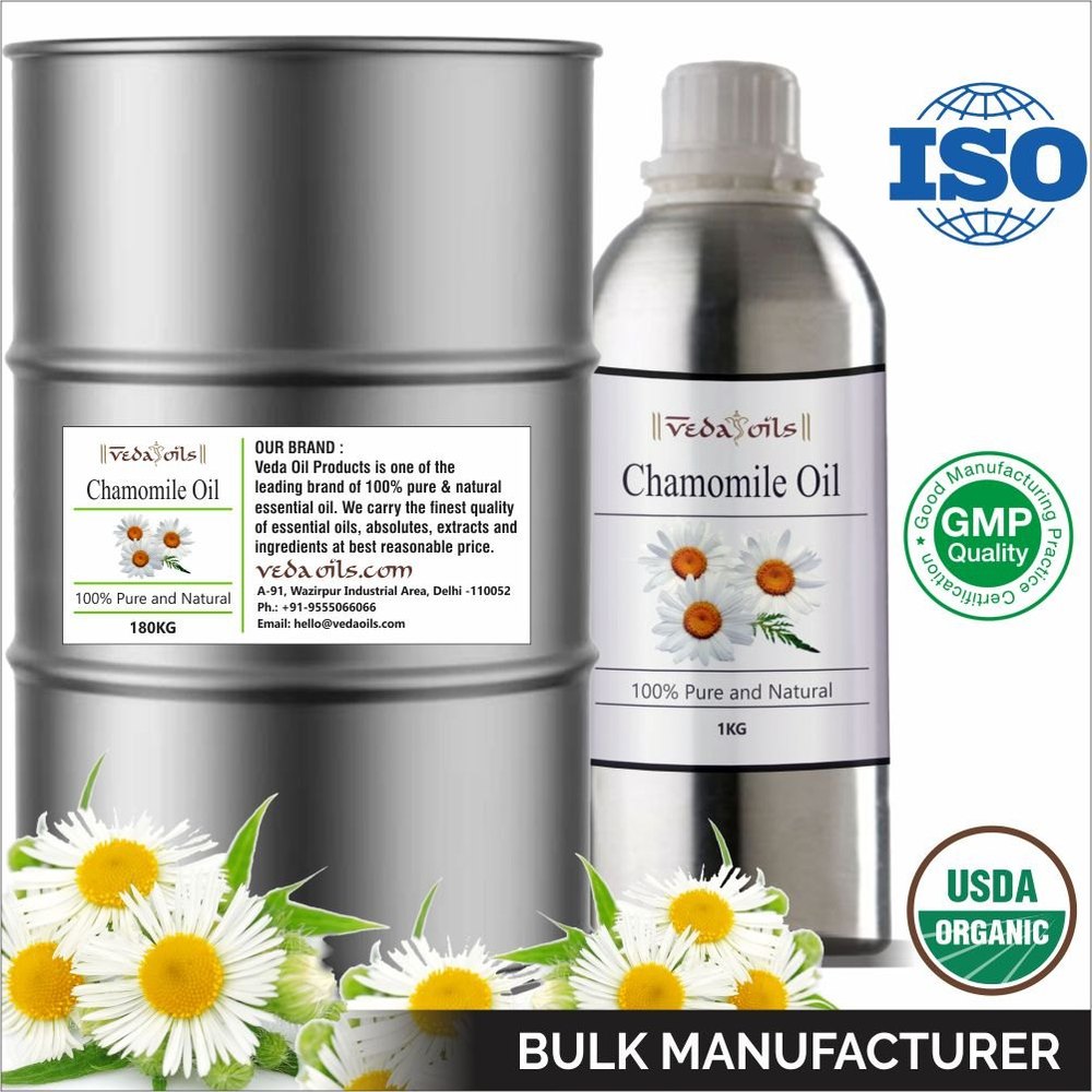 Matricaria Chamomilla Chamomile Oil