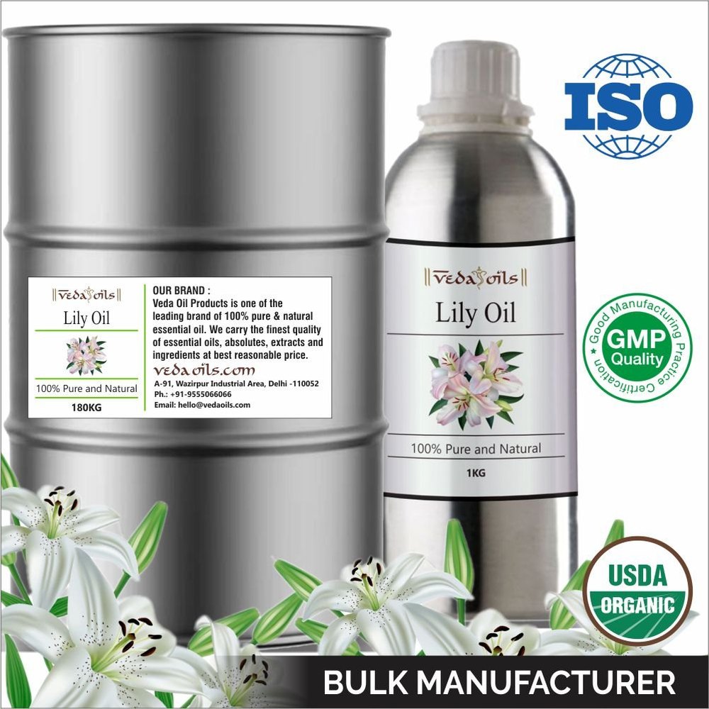 100% Lily Oil, Packaging Type: Bottle
