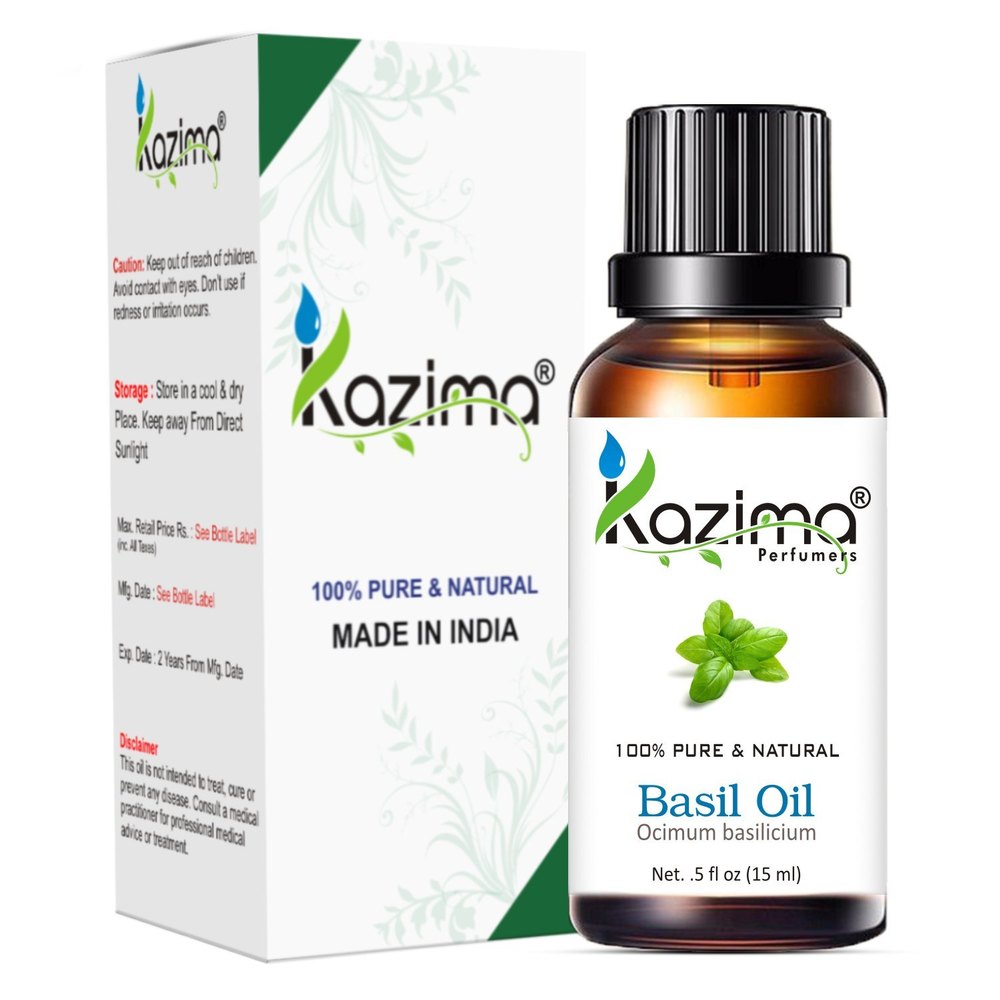 Kazima Natural Undiluted Basil Oil