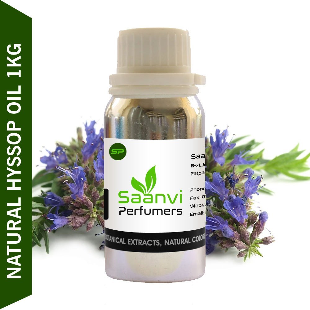 Flowers And Leaves Steam Distillation Hyssop Essential Oil, Flowers & Leaves, Packaging Type: Plastic, Glass And Aluminum
