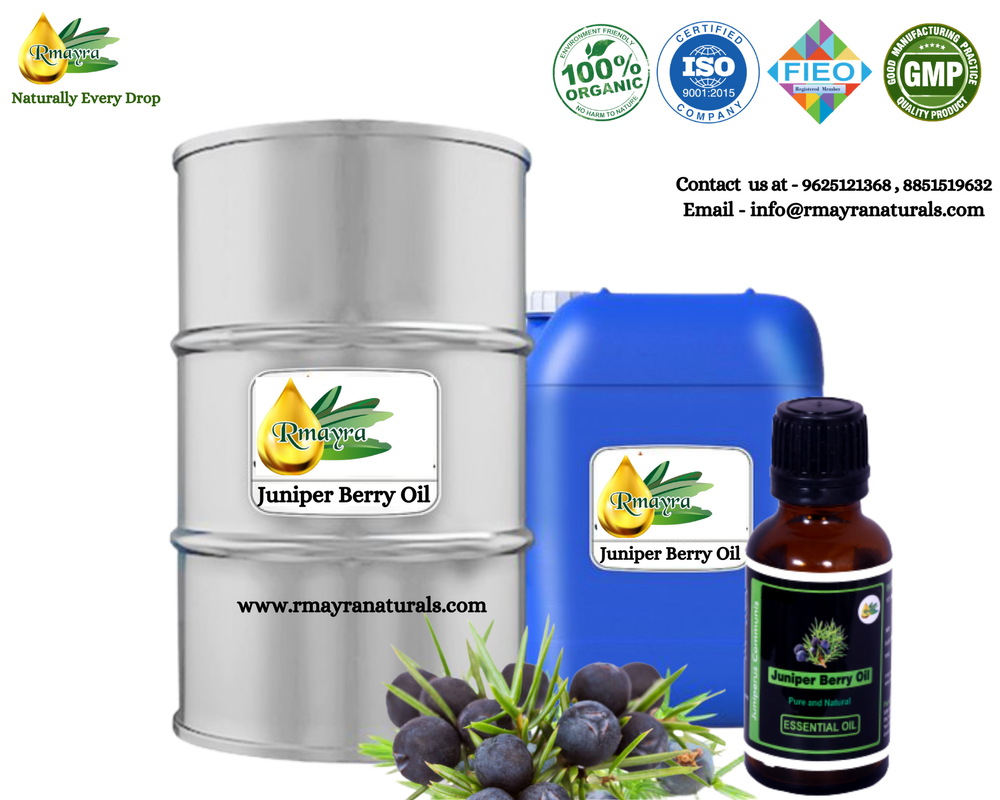 Steam Distillation Natural Pure Juniper Berry Essential Oil, For Industrial, Packaging Type: Box