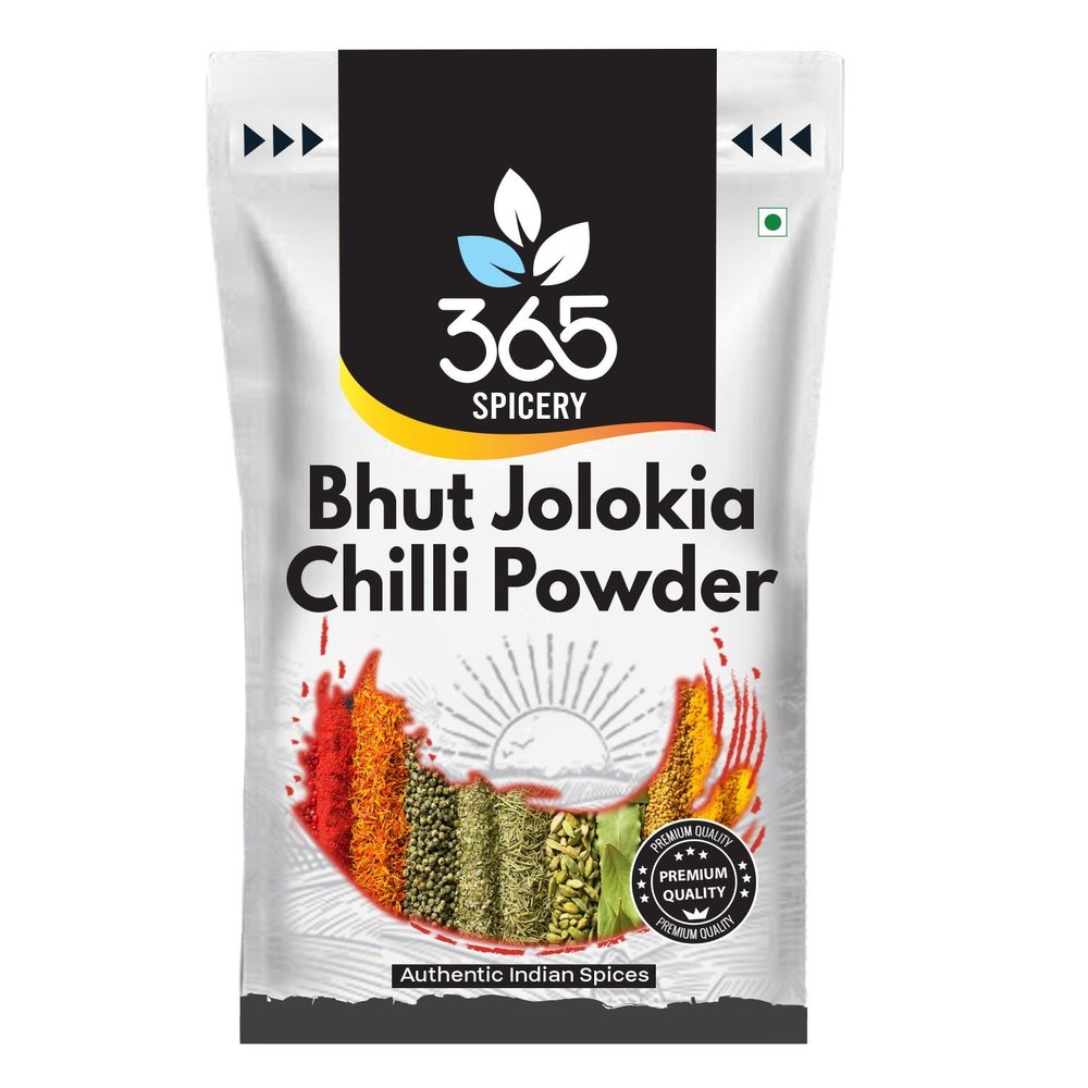 Chilly 365 Spicery Bhut Jolokia Chilli Powder, Packaging Type: Packet, Packaging Size: 1kg