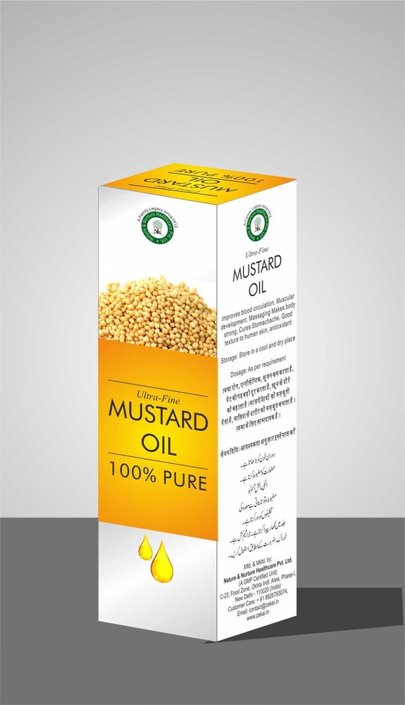 Nature & Nurture Mustard Oil, Packaging Type: Plastic Bottle