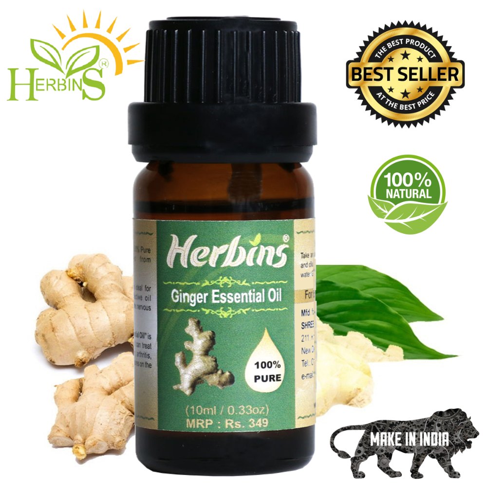 Zingiber Officianale 100% Ginger Essential Oil