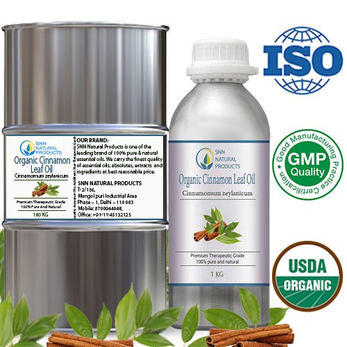 Golden Brown 100% Pure And Natural Organic Cinnamon Leaf Oil, Packaging Type: Bottle, for Cosmetic