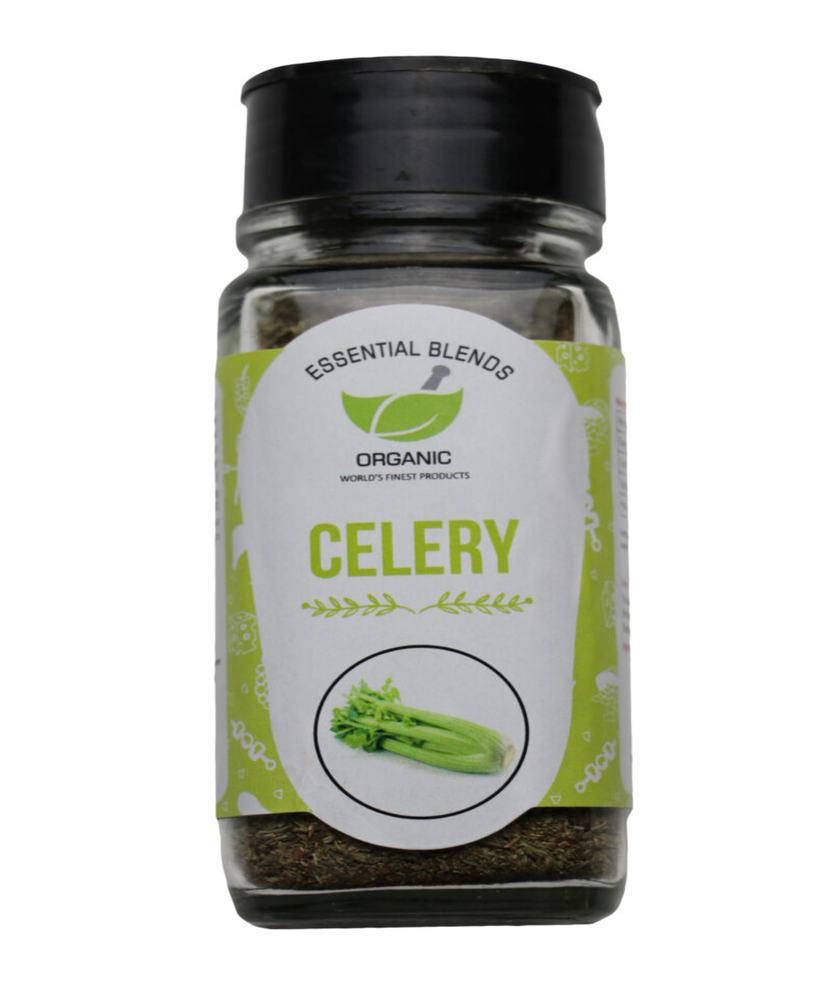 Essential Blends Organic Celery Powder, Packaging Type: Jar, Packaging Size: 10 gm