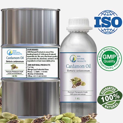 Elettaria cardamomum Steam Distillation Cardamom Oil, For Aromatherapy & Pharmaceuticals