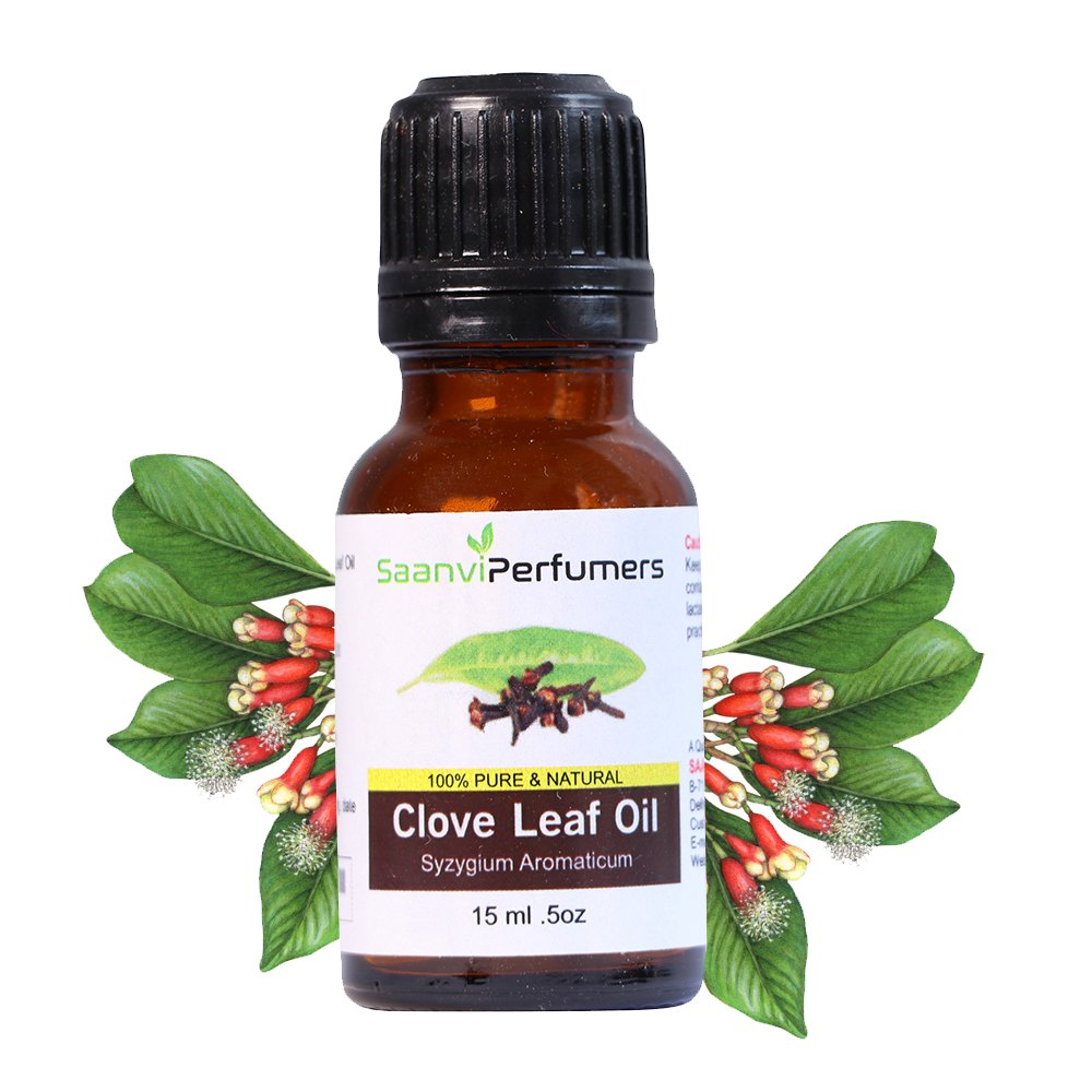 Liquid Steam Distillation Clove Leaf Essential Oil, 15ml
