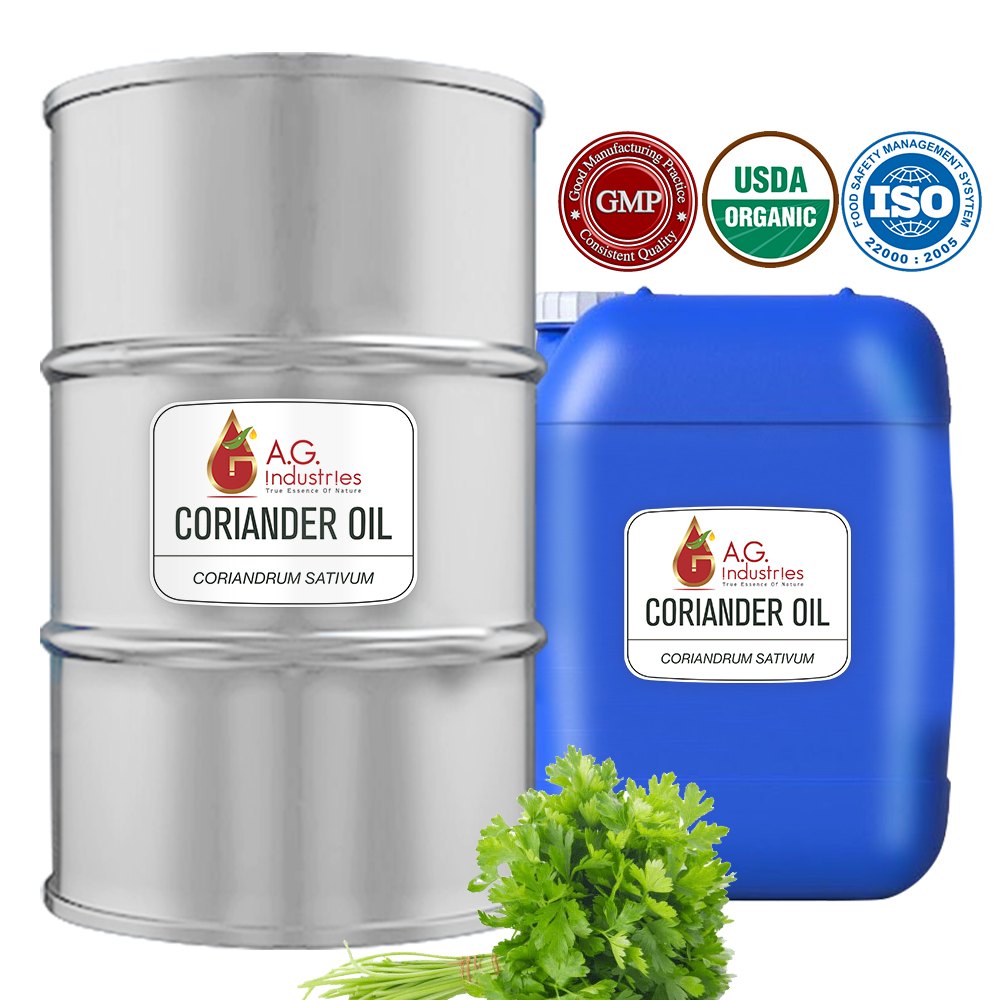 Colorless To Pale Yellow Coriander Seed Oil, Packaging Type: Plastic Bottle, Packaging Size: 500 ml