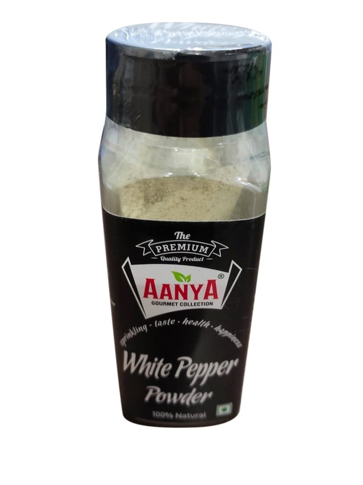Aanya White Pepper Powder, Packaging Type: Bottle