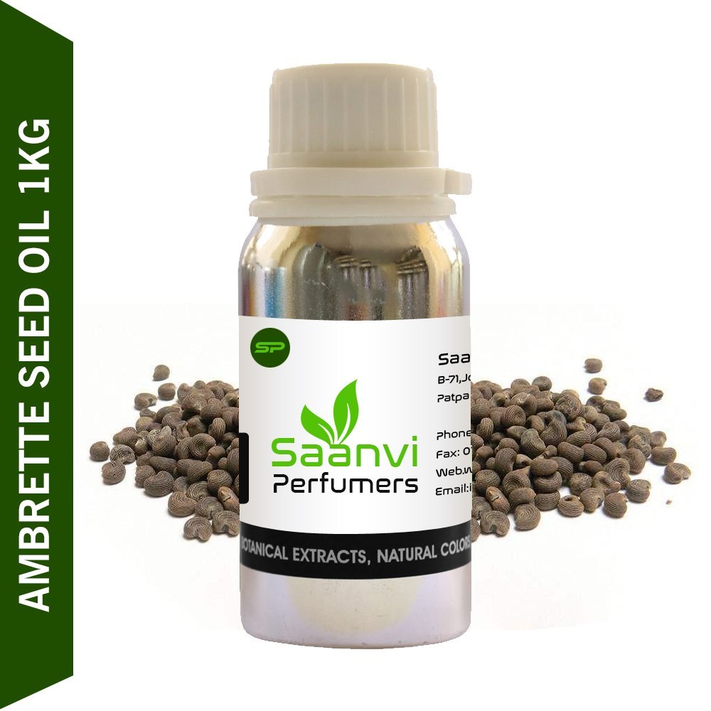 Saanvi Perfumers Ambrette Seed Oil, For Pharma, 1 Kg, 2 Kg And 5 Kg