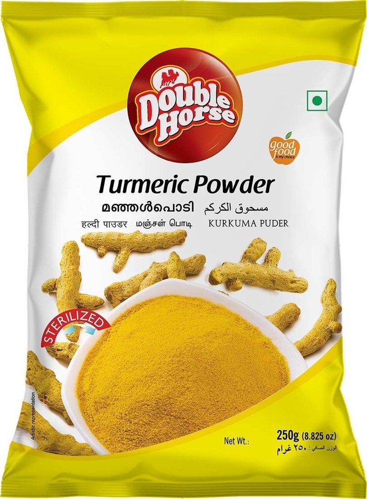 Double Horse Turmeric Powder Export Quality, 25kg, 50kg