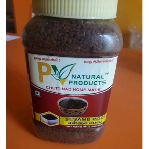 250gm Sesame Podi, Packaging Type: Plastic Jar, Packaging Size: 250 Gram