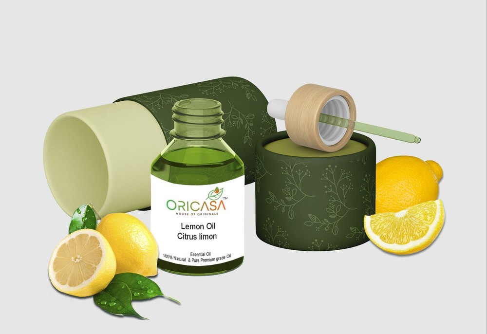 ORGANIC Lemon Essential Oil / Citrus Limon