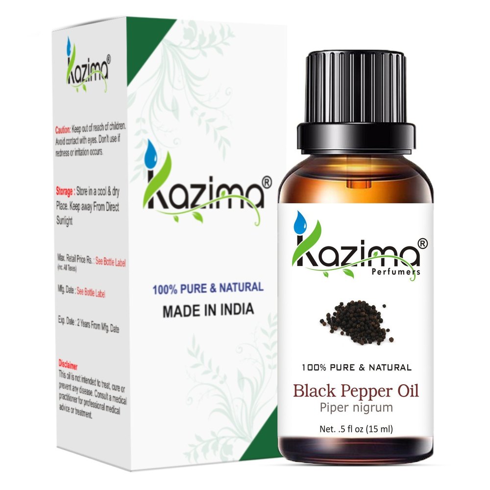 Kazima Natural Undiluted Black Pepper Oil