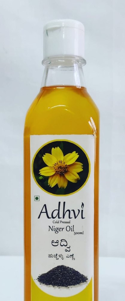 Mono Saturated Lowers Cholesterol Adhvi 500 Ml Cold Pressed Niger Seed Oil