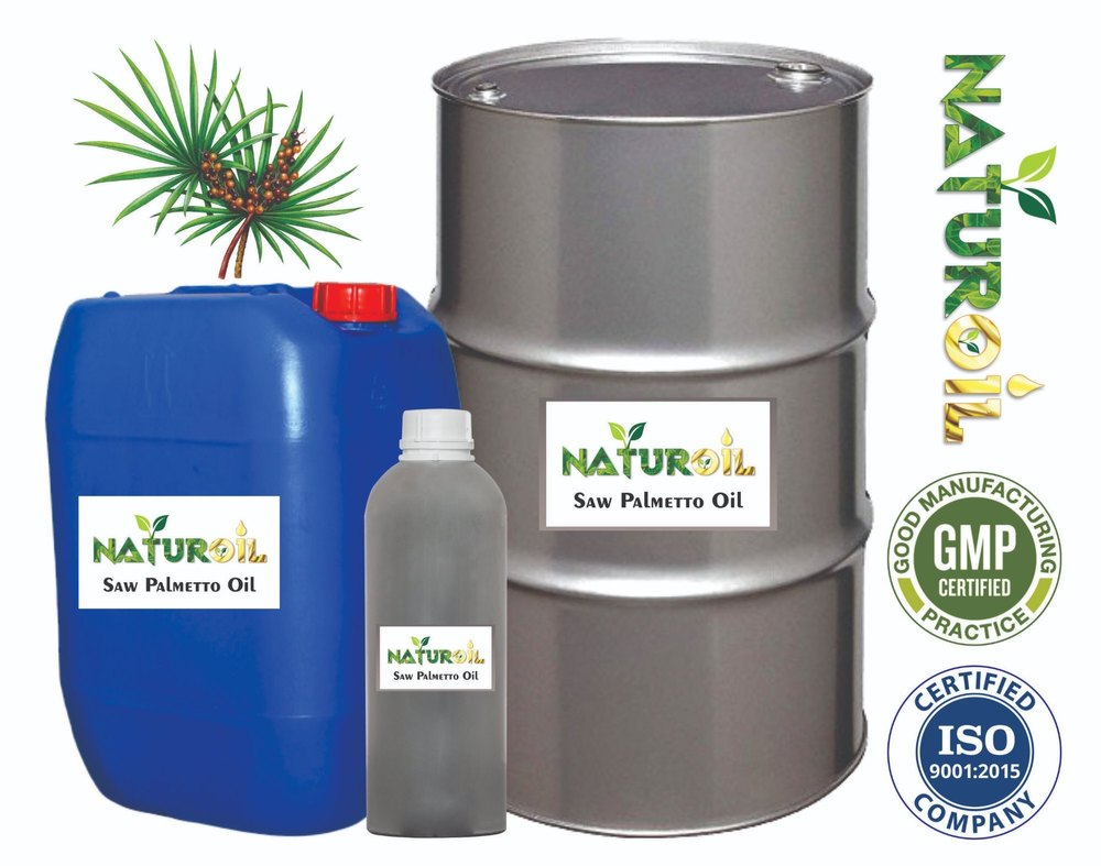 NATUROIL Cold Pressed Saw Palmetto Oil, For Pharma