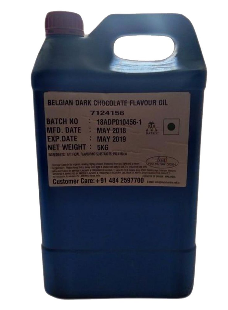 Belgian Dark Chocolate Flavour Oil, For Food Flavouring, Liquid