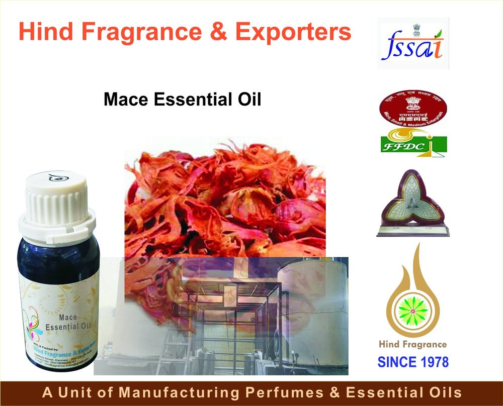 Steam Distillation Mace Essential Oil, Leaf, Packaging Size: 1 kg