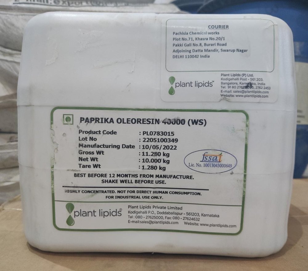 Paprika Oleoresin 40000 WS