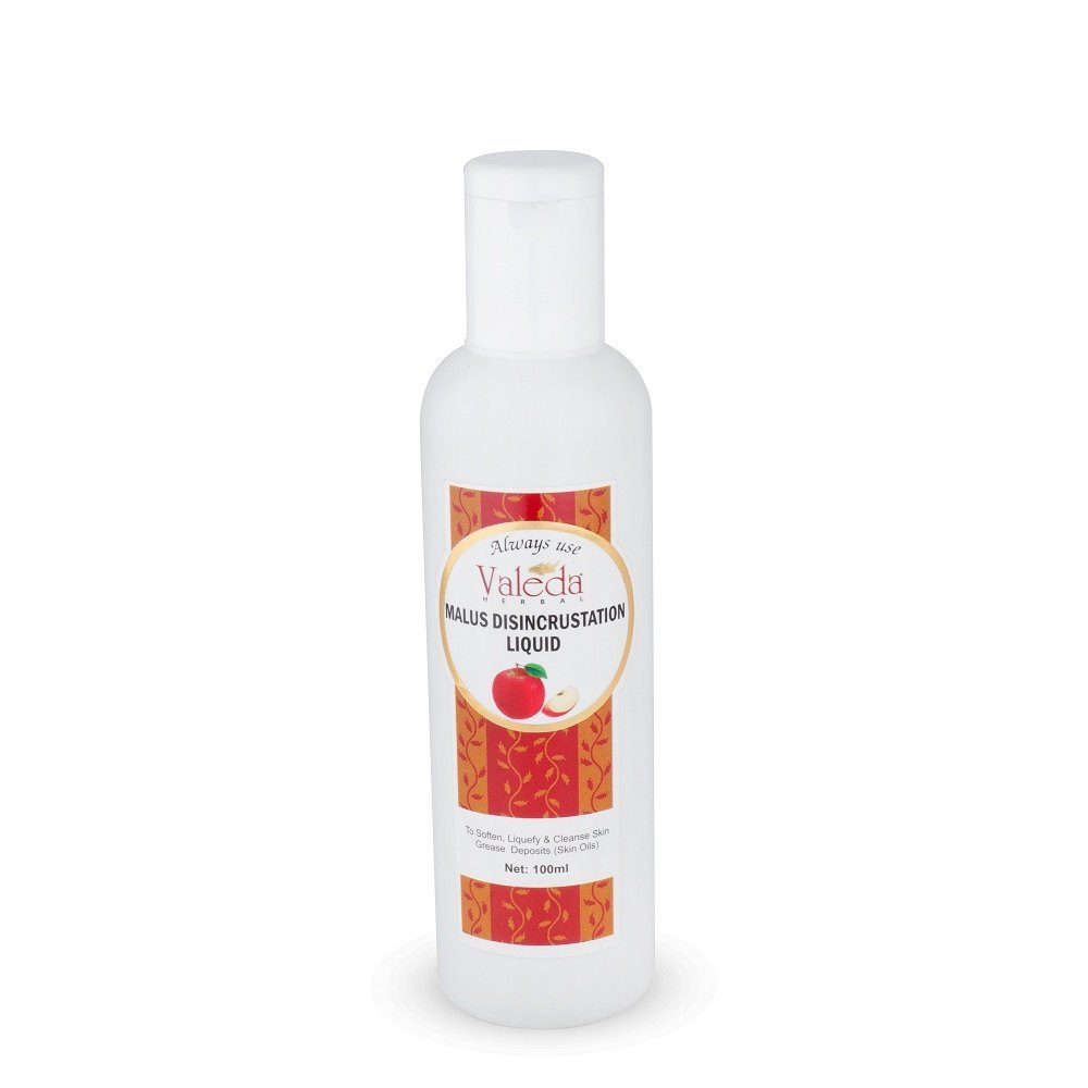 Apple Valeda Herbal Malus Disincrustation Liquid, For Oily Skin, Type Of Packaging: Bottle