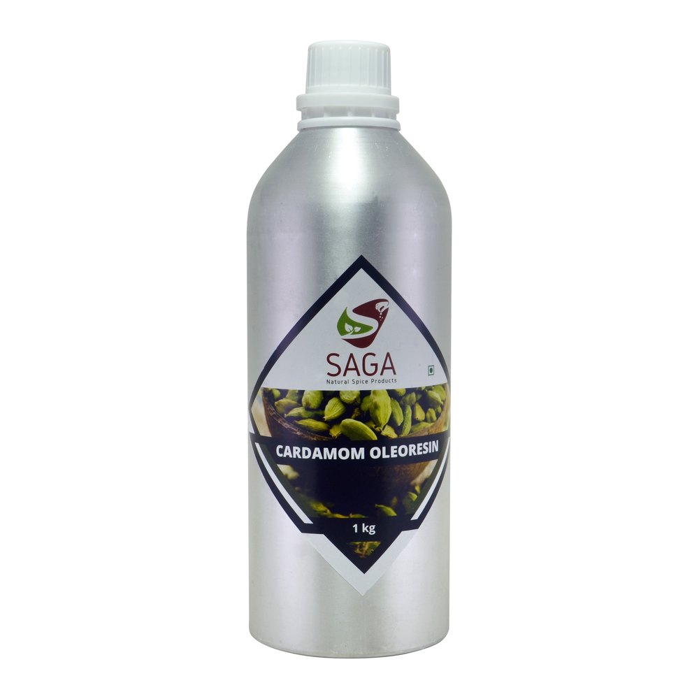 SAGA Cardamom Oleoresin, Solubility: Water Soluble & Oil Soluble, Pack Size: 1 Kg