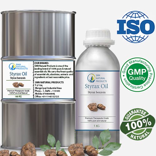 Steam Distilled Styrax Oil, for Pharma
