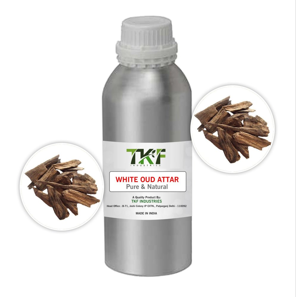 Concentrated Perfume Oil White Oud Attar, Packaging Type: Plastic Bottle, Packaging Size: 1 Lit