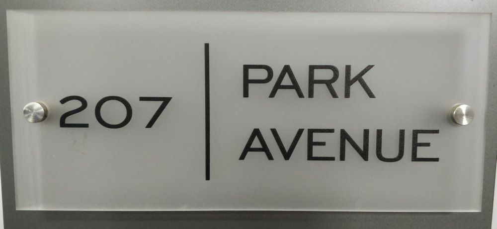 Acrylic Door Name Plate