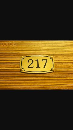 Golden Brass Number Plates, For Office