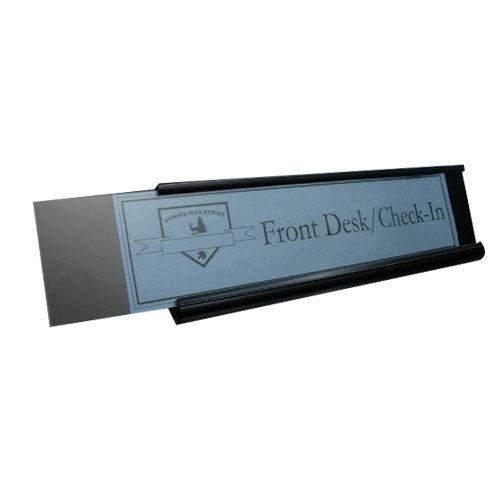 Rectangular Plastic Name Plate