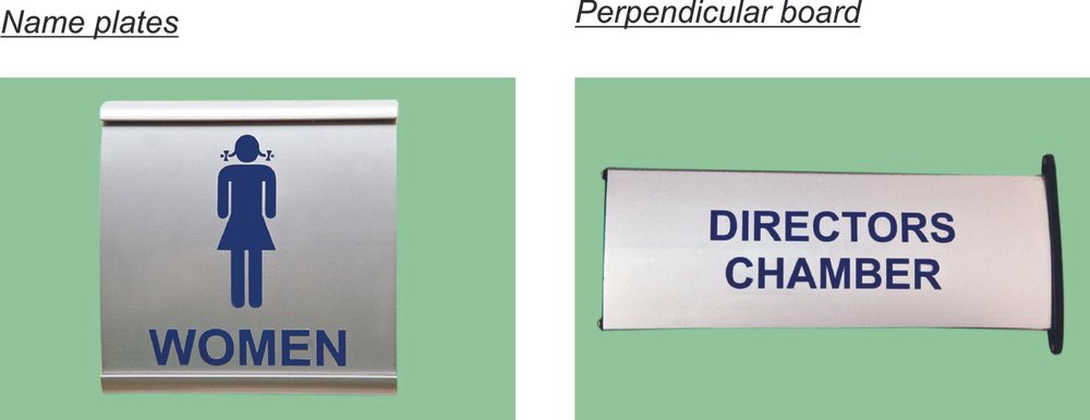 grey Acp Sign Board, For Advertising