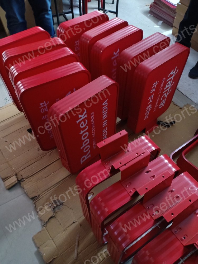 Lollipop Flange Signage System