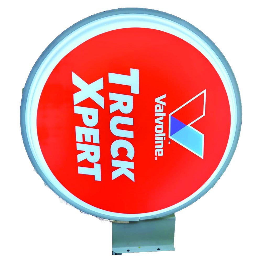 Wall Mounted Acrylic Round LED Flange with Clock