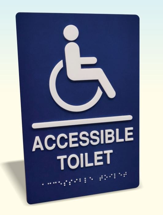 Braille signs