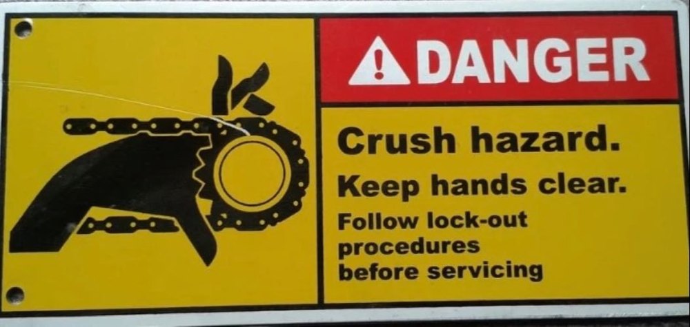 ALLUMINIUM Safety Sign Plate