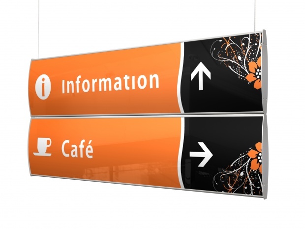 Metal Modular Signage System & Curved Sign System