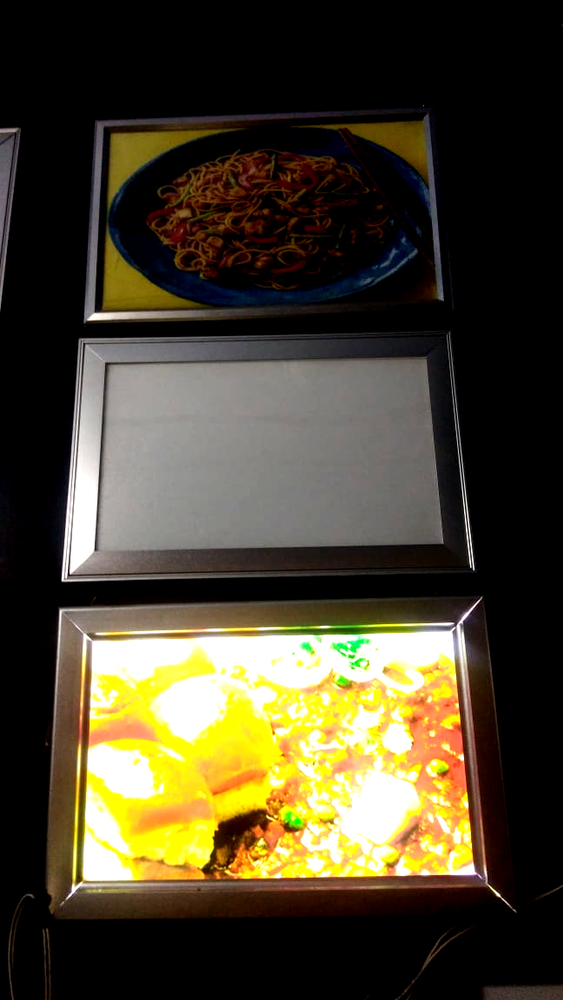 LED Aluminium Clip On Sign Board, For Advertising
