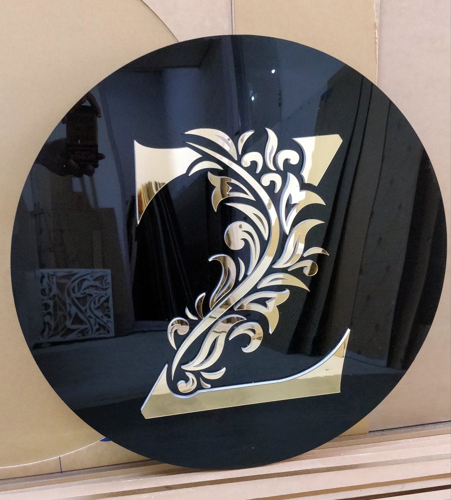 Acrycraft Round Acrylic LED Sign Board