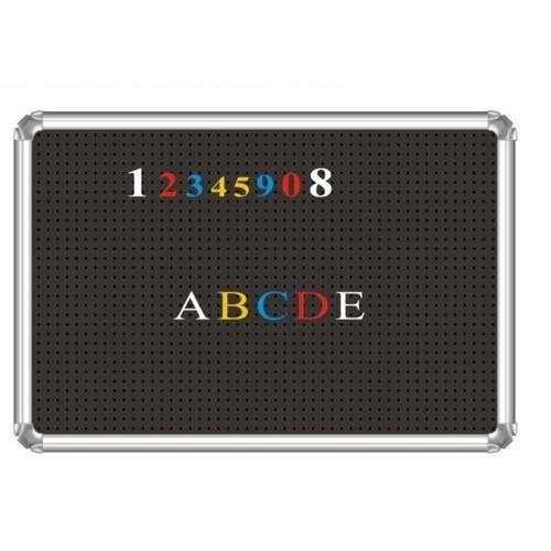 Karan Black Perforated Boards, Shape: Rectangular