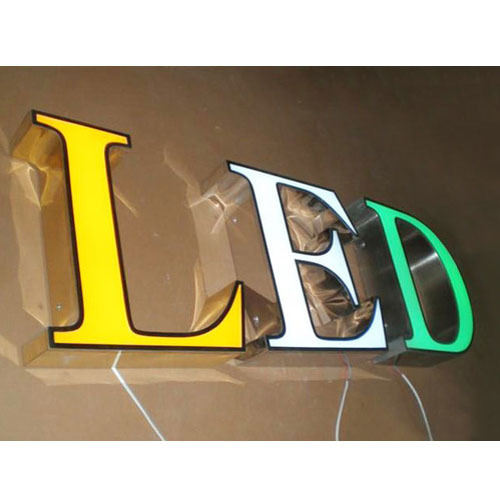 Acrylic LED 3D Crystal Sign