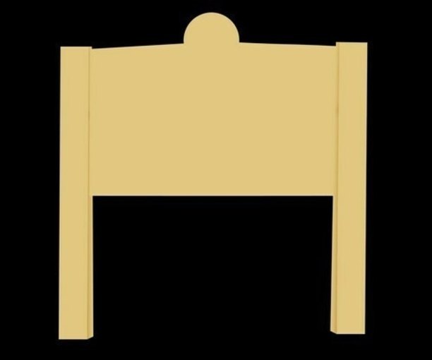 RCC Sign Board, Shape: Rectangular, Thickness: 50 Mm