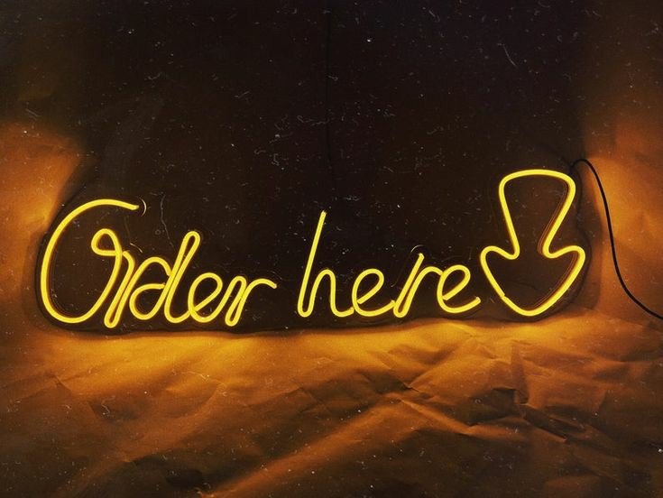 Indore Custom LED Neon Light Sign Board, Cin, Size: 1*1