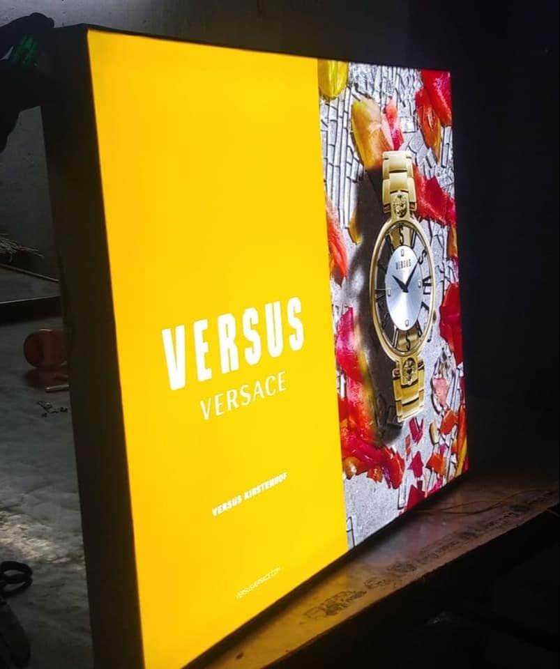 Aluminum Rectangular LED Fabric Light Box