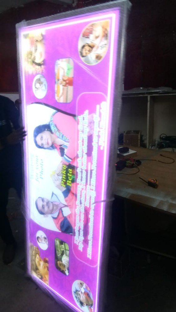 Aluminium Rectangle led clip on board, For Advertising